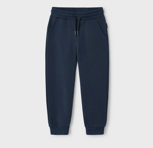 Basic Cuff Fleece Trouser- Navy