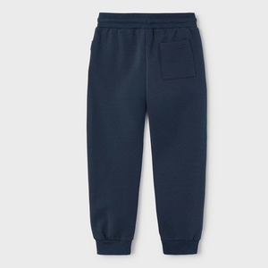 Basic Cuff Fleece Trouser- Navy