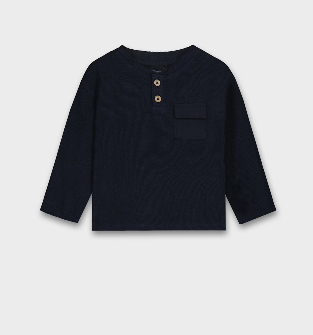 Baby LS T-Shirt- Navy