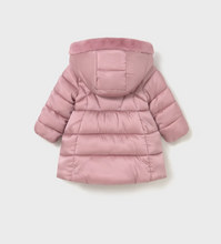 Load image into Gallery viewer, Baby Long Puffer Coat- Orchid
