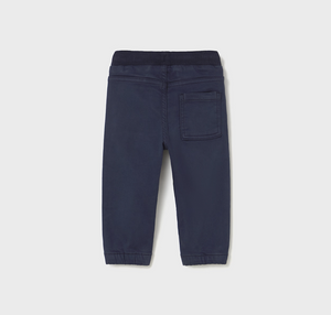 Baby Twill Joggers- Blue