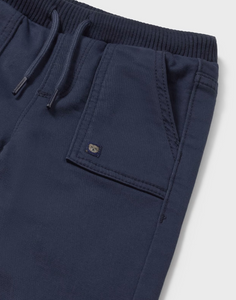 Baby Twill Joggers- Blue
