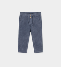 Load image into Gallery viewer, Baby Micro Corduroy Pant- Blue Whale
