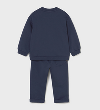 Load image into Gallery viewer, Baby Bear Sweatshirt &amp; Pant Set- Blue
