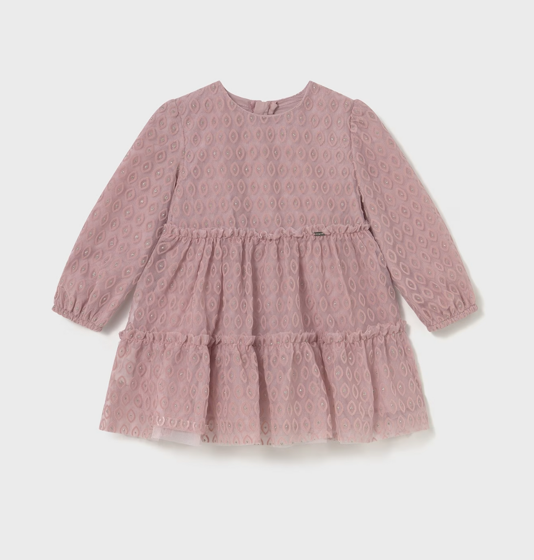 Baby Tulle Dress- Crystal/Quartz