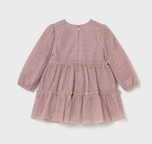 Baby Tulle Dress- Crystal/Quartz