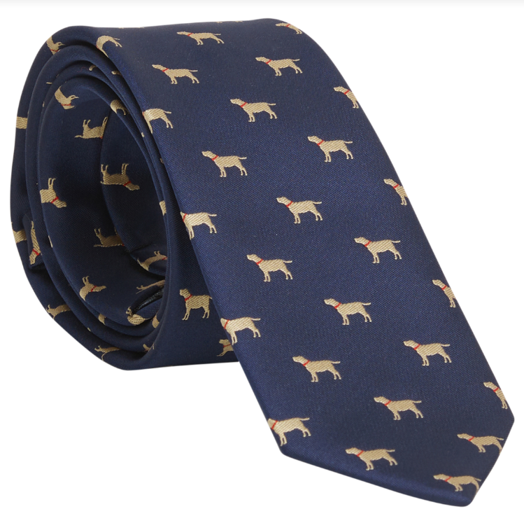 Necktie- Yellow Labs