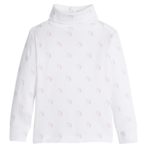 Printed Turtleneck- Unicorn