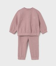 Load image into Gallery viewer, Baby Tracksuit Set- Crystal/Quartz
