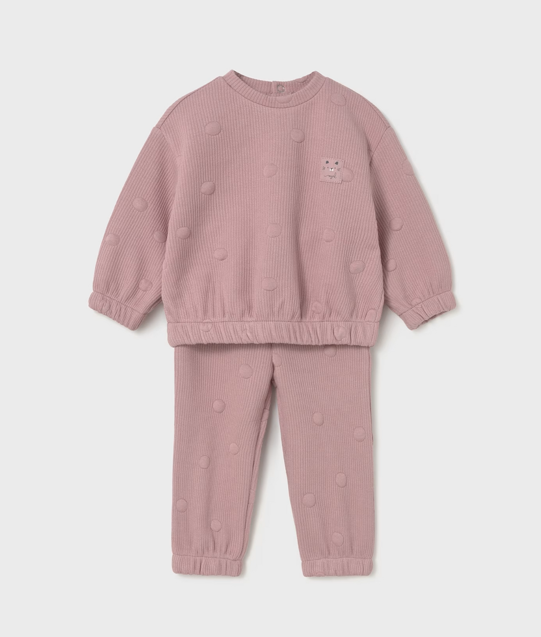 Baby Tracksuit Set- Crystal/Quartz