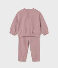 Load image into Gallery viewer, Baby Tracksuit Set- Crystal/Quartz
