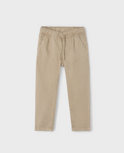 Load image into Gallery viewer, Chino Jogger Trousers- Cashew
