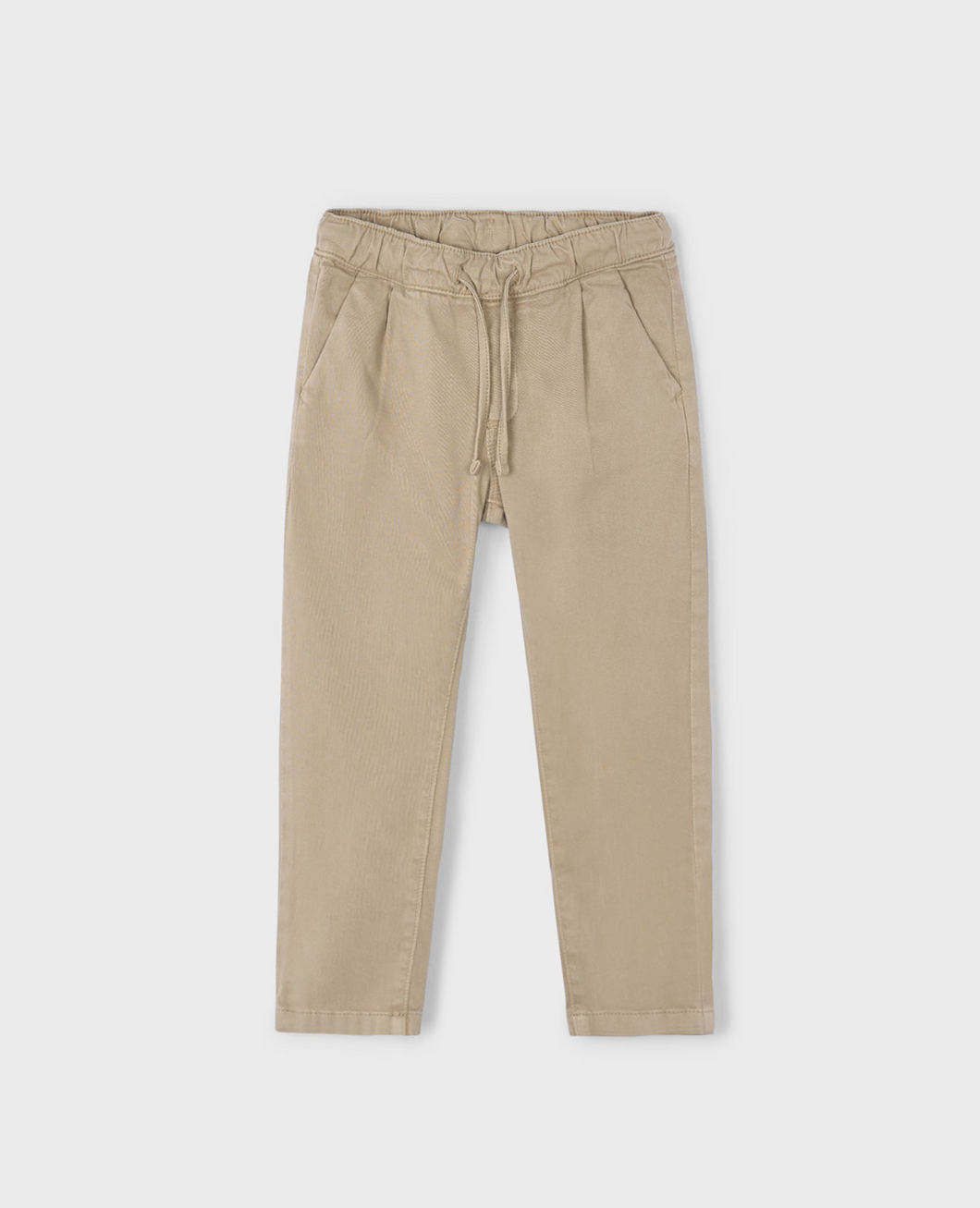 Chino Jogger Trousers- Cashew