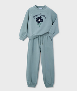 Mon Jardin Tracksuit Set- Sage