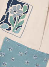 Load image into Gallery viewer, Embroidered Top &amp; Leggings Set- Sage
