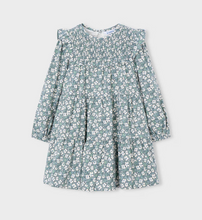 Load image into Gallery viewer, Ikat Print Dress- Sage
