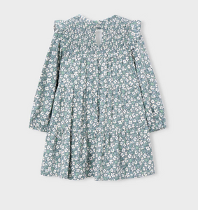 Ikat Print Dress- Sage