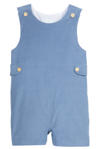 Button Tab John John- Stormy Blue Cord