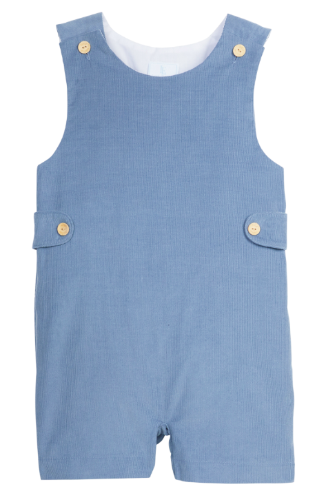Button Tab John John- Stormy Blue Cord