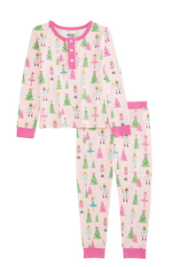 Nutcracker Pajamas- Pink