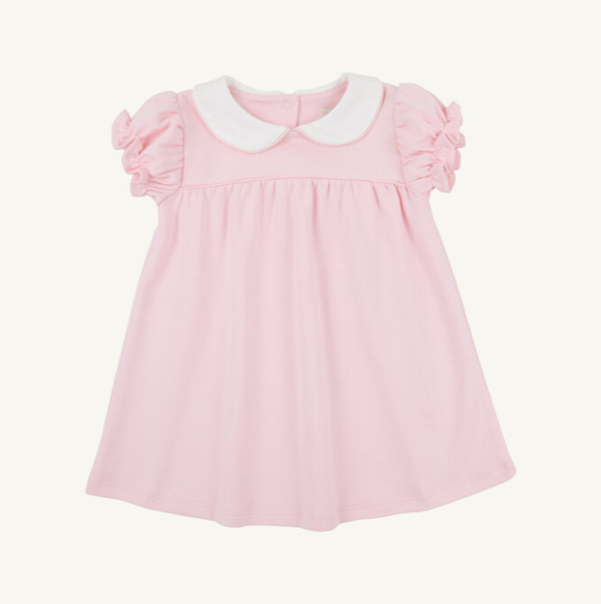 Holly Day Dress Pima- Palm Beach Pink/ WAW