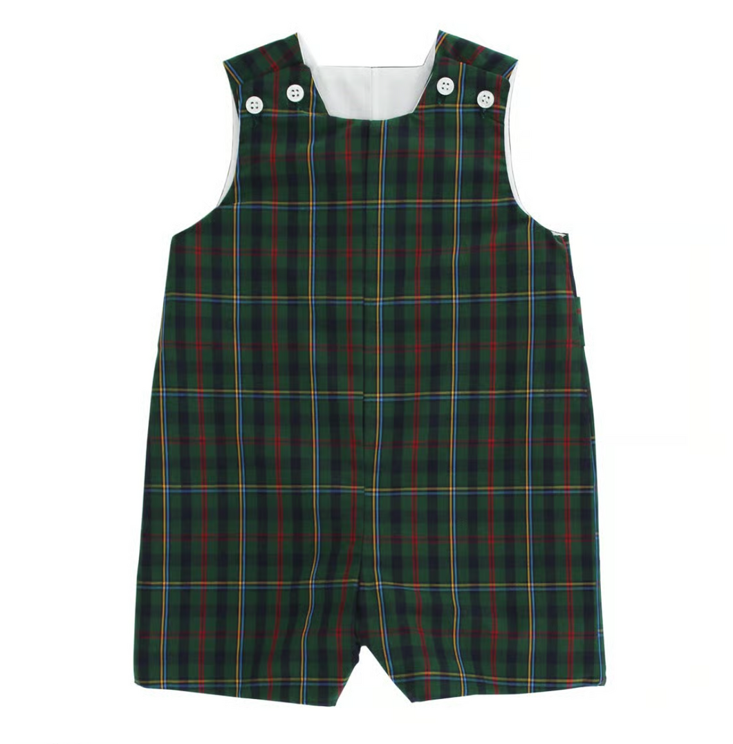 Watson Plaid John John Short w/ Tab