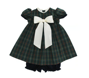 Watson Plaid Float Dress w/ Bloomers