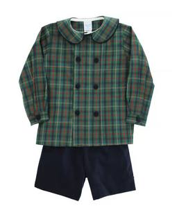 Watson Plaid Dressy Short Set