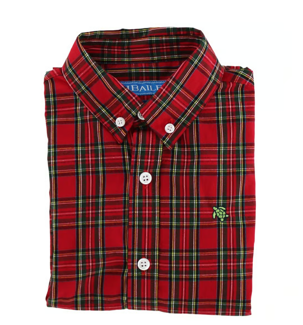 Tartan Plaid Roscoe Button Down Shirt