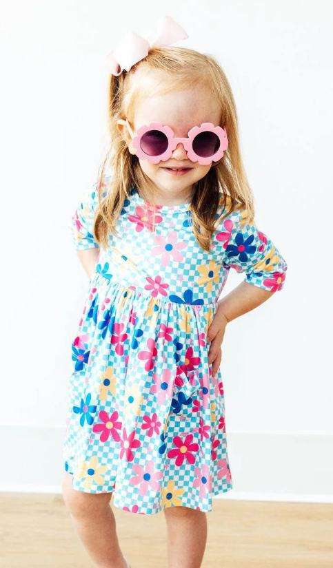 Crazy Daisy Pocket Twirl Dress