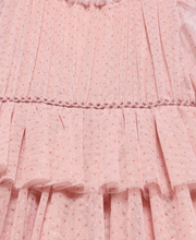 Load image into Gallery viewer, Girl Glitter Shimmer Tulle Dress- Petal
