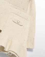 Load image into Gallery viewer, Girl Knit Skirt Set- Oat
