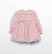 Load image into Gallery viewer, Girl Glitter Baby Shimmer Tulle Dress- Petal
