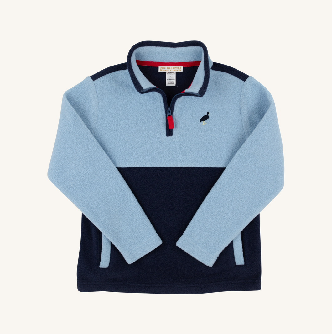 Fleece Half-Zip- Barrington Blue/ NN/ NN Multi