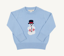 Load image into Gallery viewer, Isaacs Intarsia Sweater- BSB/ Snowman
