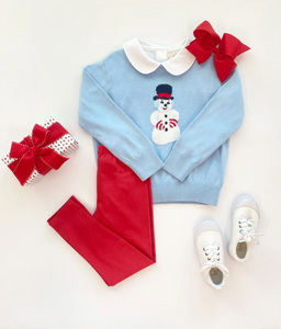 Isaacs Intarsia Sweater- BSB/ Snowman