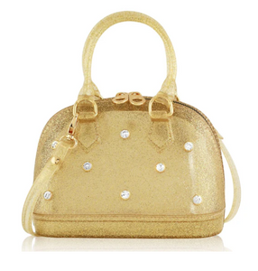 Rhinestone Cate Gold Sparkle Purse