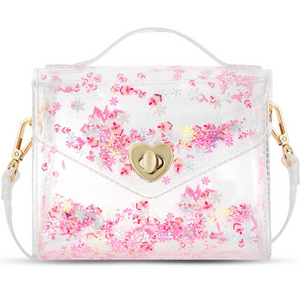 Gussie Pink Peppermint Purse