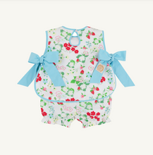 Load image into Gallery viewer, Talbott Tie Side- Berry Sweet/ Belhaven Blue
