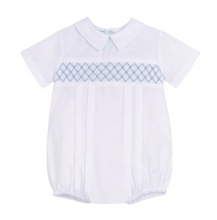 Load image into Gallery viewer, Boys Signature Smocked Romper
