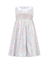 Load image into Gallery viewer, English Garden Woven Smocked Dress
