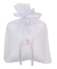Load image into Gallery viewer, Puppy Paws Musical Pillow w/ Tulle Bag-Pink
