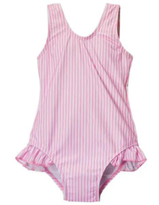 Sweet Pink Stripe UPF 50+ Delaney Swimsuit