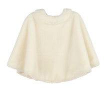 Load image into Gallery viewer, Cozy Fuzzy Cape - Ivory

