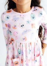 Load image into Gallery viewer, Sugar Rush LS Pocket Twirl Dress

