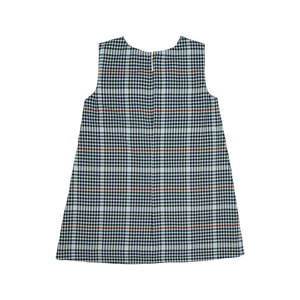 Jill Jumper Bow- Highgate Houndstooth/ Palmetto Pearl