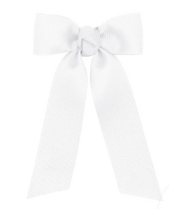 Tiny Grosgrain Bowtie w/ Streamer Tails