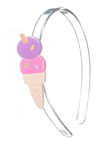 Ice Cream Double Scoop Pastel Headband