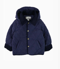 Load image into Gallery viewer, Detachable Hood Jacket- Navy
