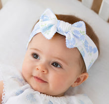Load image into Gallery viewer, Dreamy Hydrangeas Print Headband - Sky Blue
